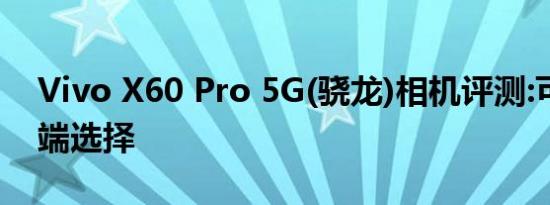 Vivo X60 Pro 5G(骁龙)相机评测:可靠的高端选择