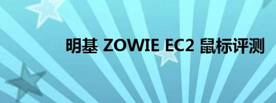 明基 ZOWIE EC2 鼠标评测