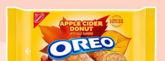 Apple Cider Donut Oreos将于2021年秋季上市