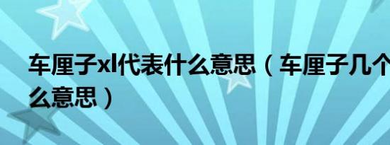 车厘子xl代表什么意思（车厘子几个j代表什么意思）