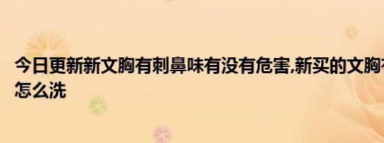 今日更新新文胸有刺鼻味有没有危害,新买的文胸有刺鼻味道怎么洗