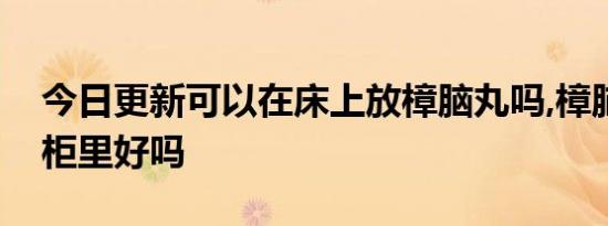 今日更新可以在床上放樟脑丸吗,樟脑丸放衣柜里好吗