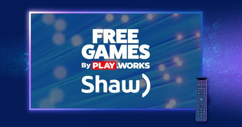 Play.Works电视游戏套件面向Shaw TV客户推出