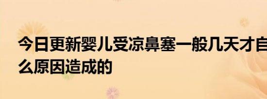 今日更新婴儿受凉鼻塞一般几天才自愈 是什么原因造成的