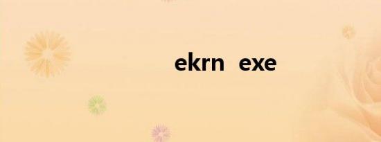 ekrn  exe