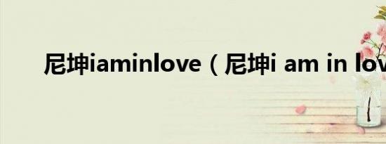 尼坤iaminlove（尼坤i am in love）