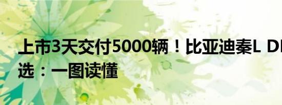 上市3天交付5000辆！比亚迪秦L DM-i如何选：一图读懂