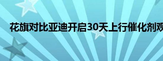 花旗对比亚迪开启30天上行催化剂观察期