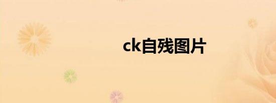 ck自残图片