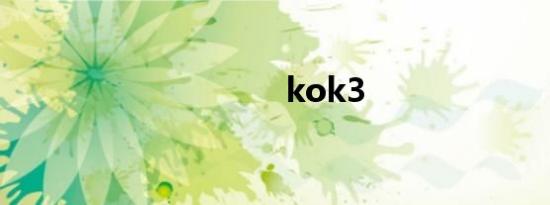 kok3