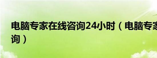 电脑专家在线咨询24小时（电脑专家在线咨询）