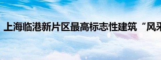 上海临港新片区最高标志性建筑“风采初现”