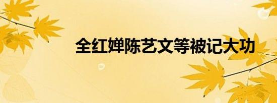 全红婵陈艺文等被记大功