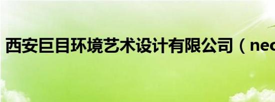 西安巨目环境艺术设计有限公司（neo巨目）