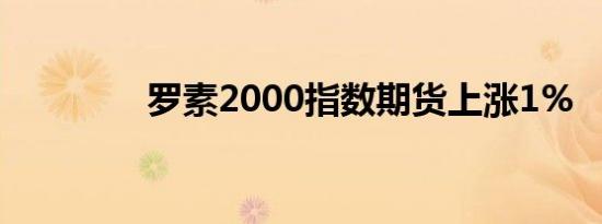 罗素2000指数期货上涨1%