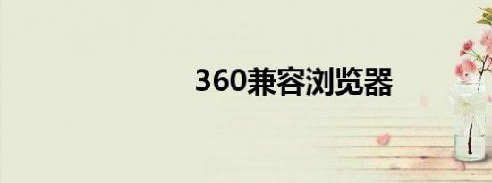 360兼容浏览器