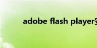 adobe flash player安装了用不