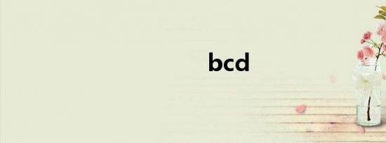 bcd