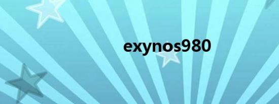 exynos980