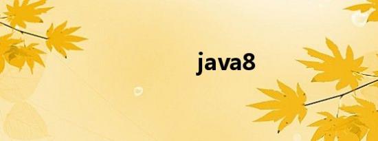 java8